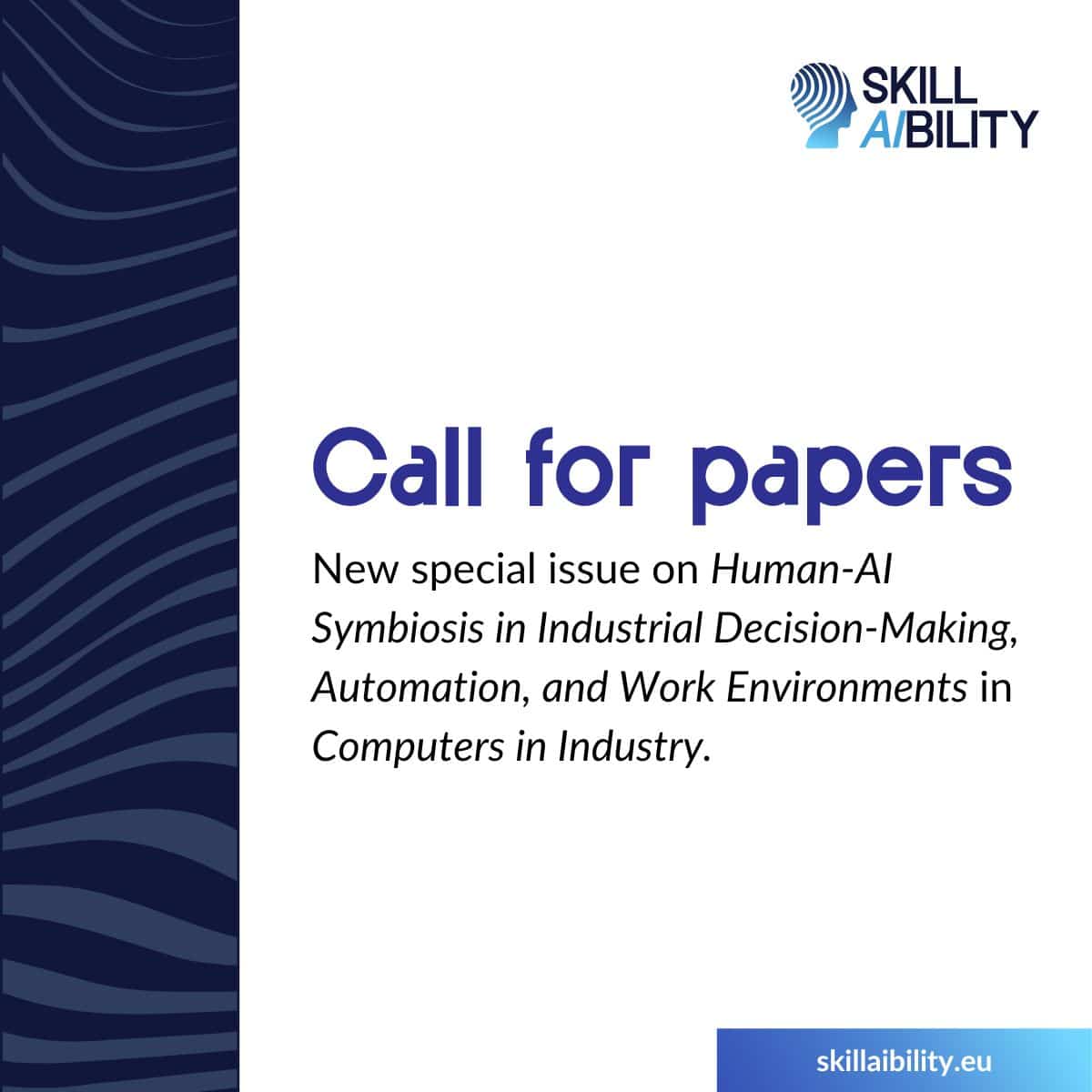Call for Papers on Human‑AI Collaboration in Industrial Automation